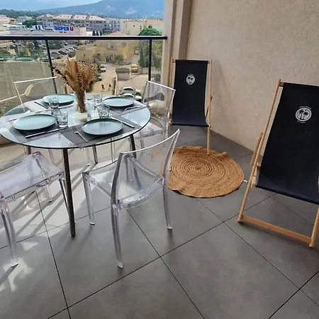 Vue Au Coeur De Calvi (Corsica)