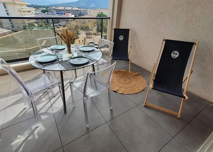 Vue Au Coeur De Calvi (Corsica)